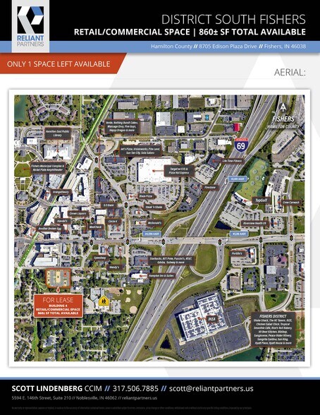 More Photos Of 8723 South St, Fishers General Retail For Lease