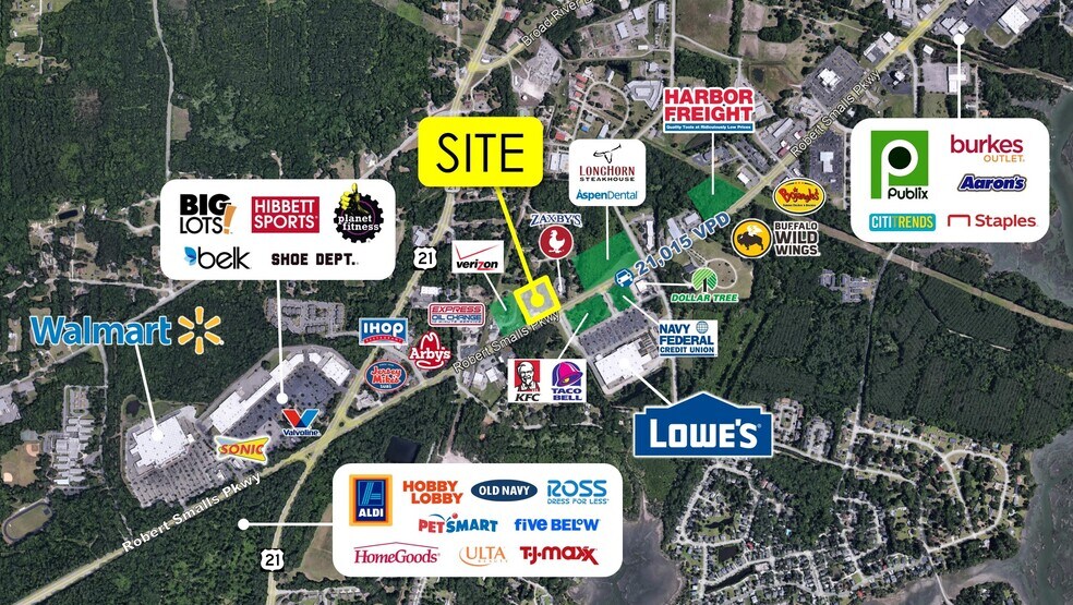 Primary Photo Of 218 Robert Smalls Pky, Beaufort Land For Sale