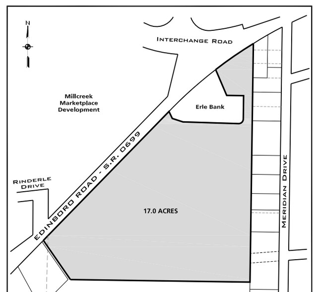 Primary Photo Of 2103 Edinboro Rd, Erie Land For Lease