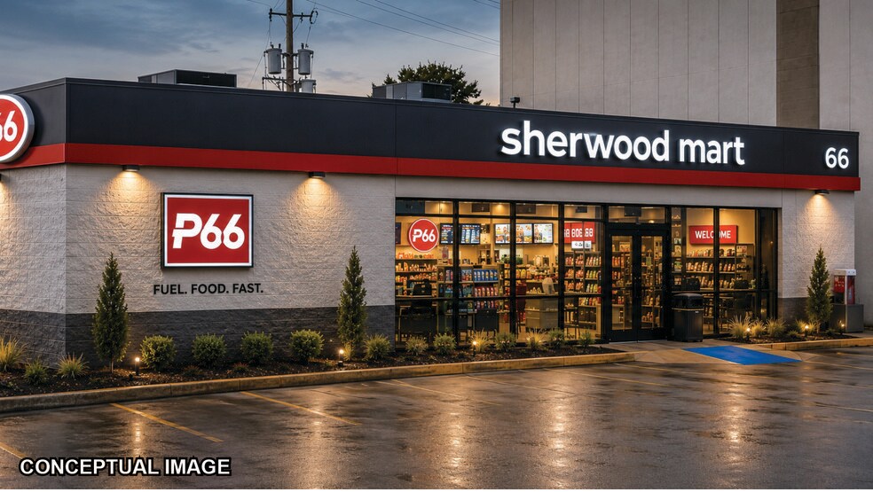 More Photos Of 8623 Warden Rd, Sherwood Convenience Store For Lease