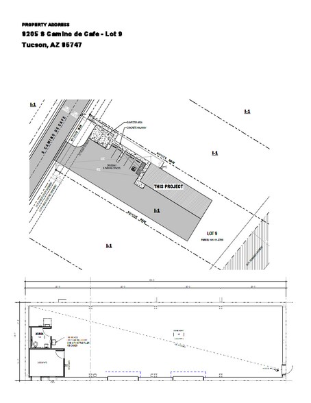 More Photos Of 8205 S Camino de Cafe, Tucson Industrial For Lease