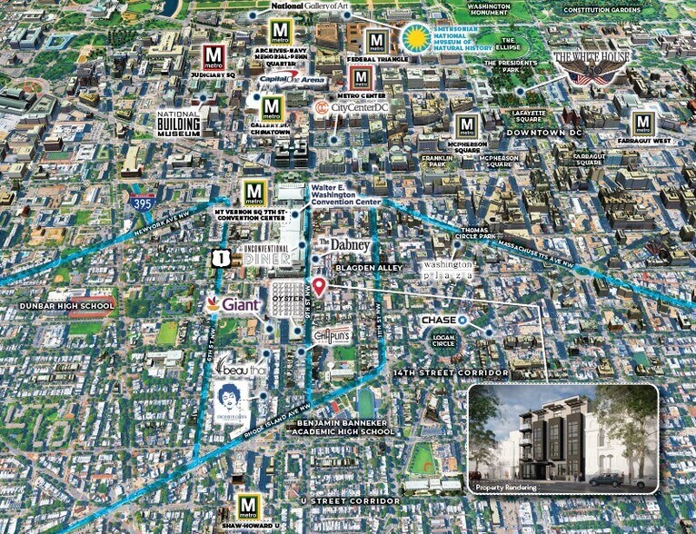 More Photos Of 1322 9th St NW, Washington Land For Sale