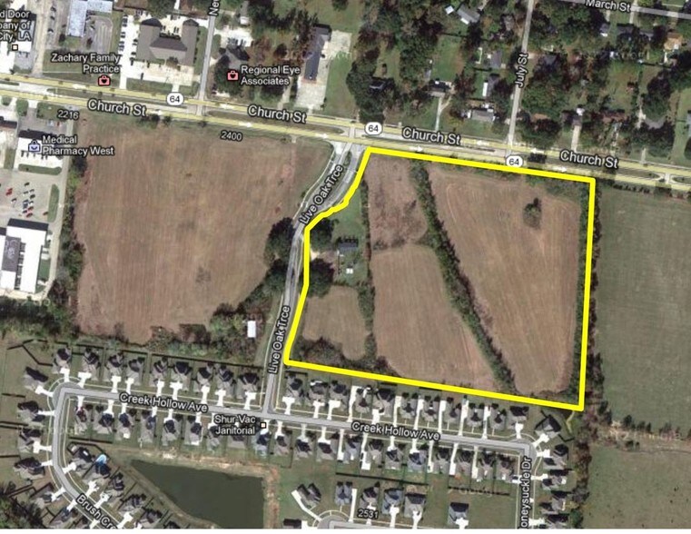 More Photos Of 0 Church St, Zachary Land For Sale