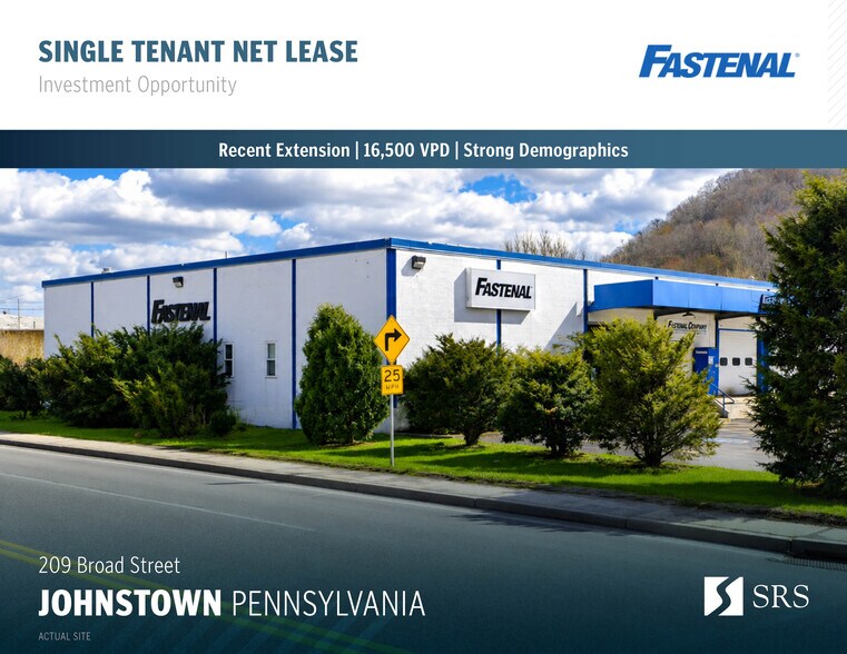 Primary Photo Of 209 Broad St, Johnstown Flex For Sale