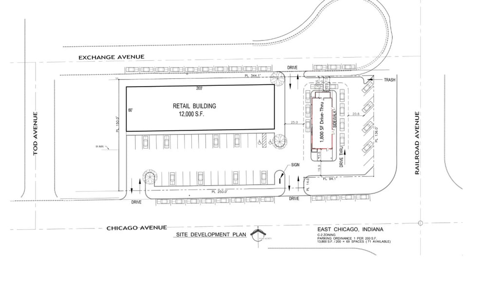 More Photos Of 508-22 W Chicago Ave, East Chicago Land For Sale