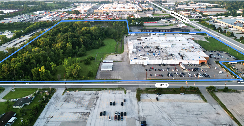 Primary Photo Of 2929 N Shadeland Ave, Indianapolis Manufacturing For Sale