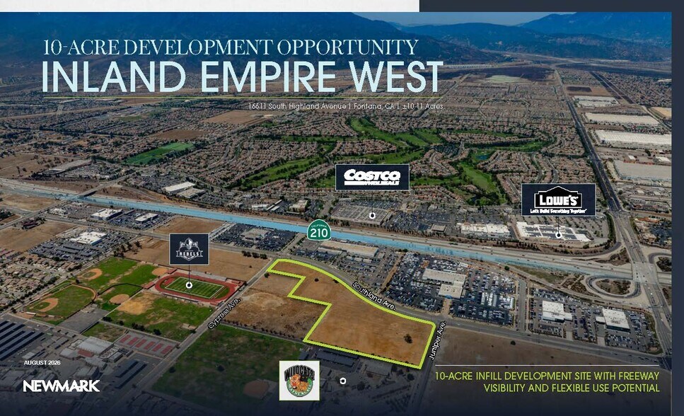 Primary Photo Of 16611 Highland ave, Fontana Land For Sale