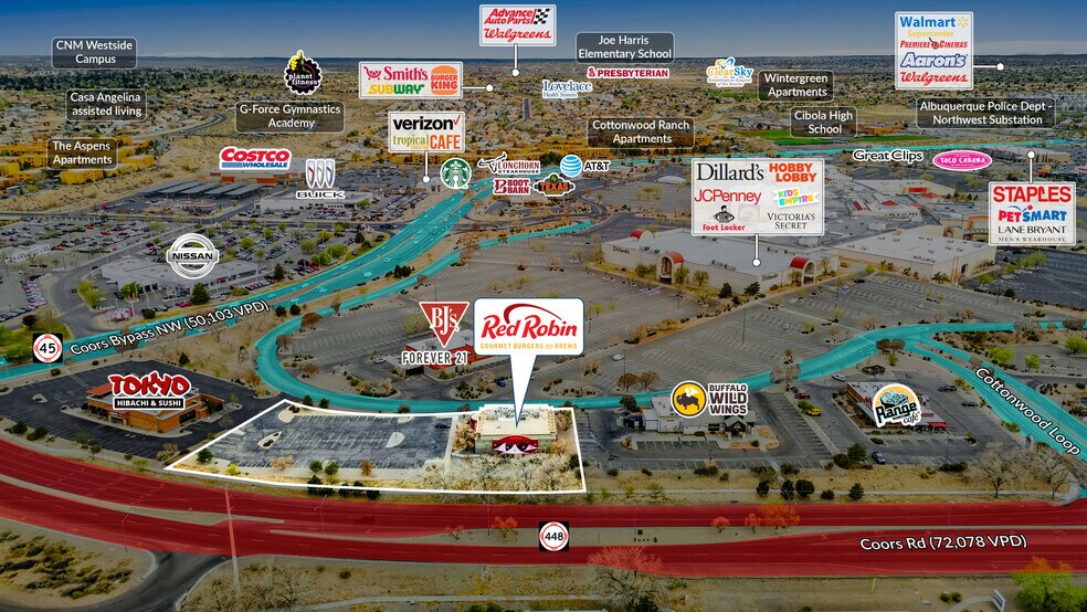 More Photos Of 10009 Coors Blvd NW, Albuquerque Restaurant For Sale