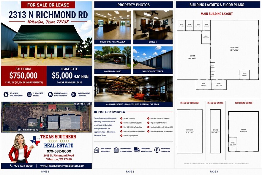 More Photos Of 2313 N Richmond Rd, Wharton Showroom For Lease