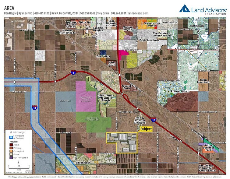 More Photos Of Sunland Gin Road & Shedd Road, Eloy Land For Sale