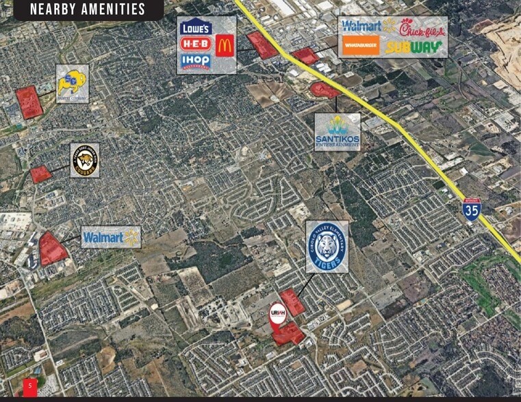More Photos Of 5 +/- AC Green Valley rd, Cibolo Land For Sale