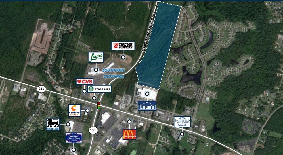 Primary Photo Of Hwy 133, Southport Land For Sale