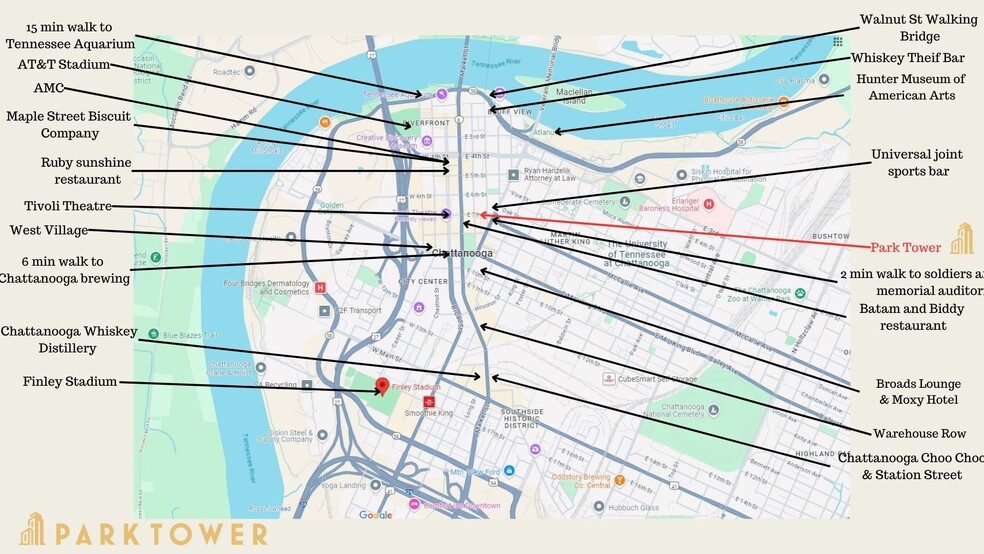 More Photos Of 111 E 7th St, Chattanooga Storefront Retail Office For Lease