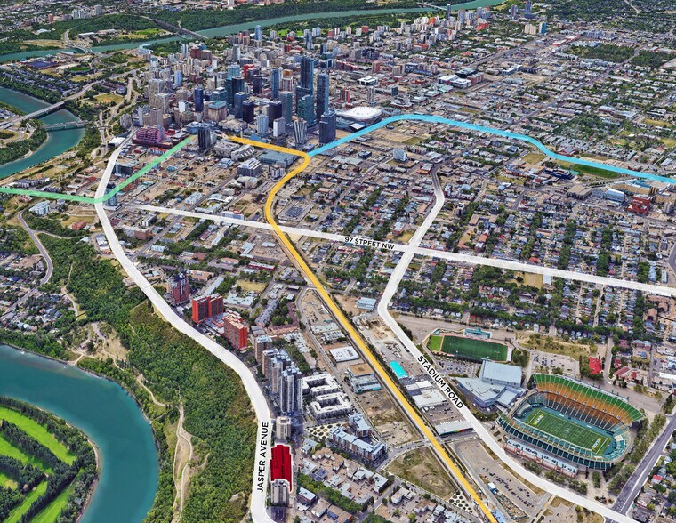 More Photos Of 8228 Jasper Av NW, Edmonton Land For Sale