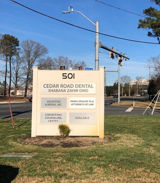 More Photos Of 501 Cedar Rd, Chesapeake Office For Lease