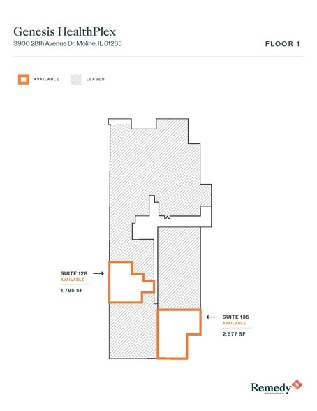 More Photos Of 3900 28th Avenue Dr, Moline Medical For Lease