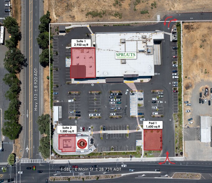 More Photos Of 1434-1454 E Main St, Woodland Unknown For Lease