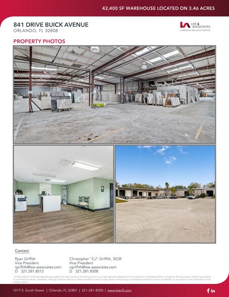 More Photos Of 841 Drive Buick Ave, Orlando Warehouse For Sale