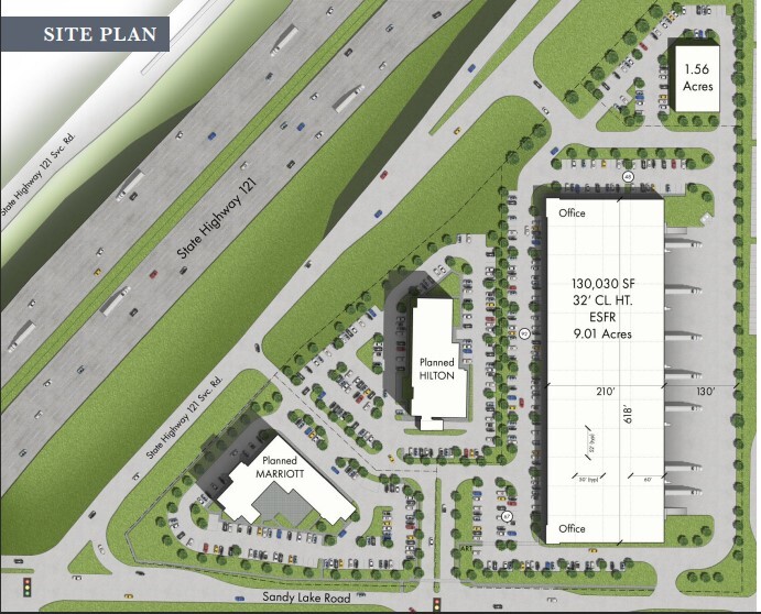 More Photos Of 1010 W Sandy Lake Rd, Coppell Showroom For Sale