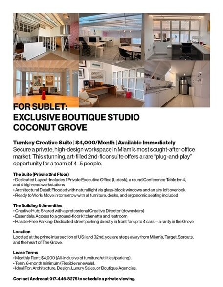 More Photos Of 3030 SW 28th St, Miami Office For Lease