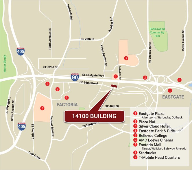 More Photos Of 14100 SE 36th St, Bellevue Office For Lease