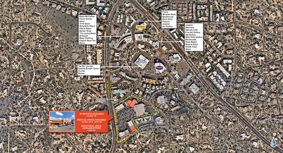 More Photos Of 36889 N Tom Darlington Dr, Carefree General Retail For Lease