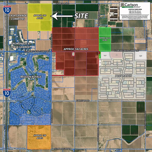 Primary Photo Of 1117 N Hacienda Rd, Casa Grande Land For Sale