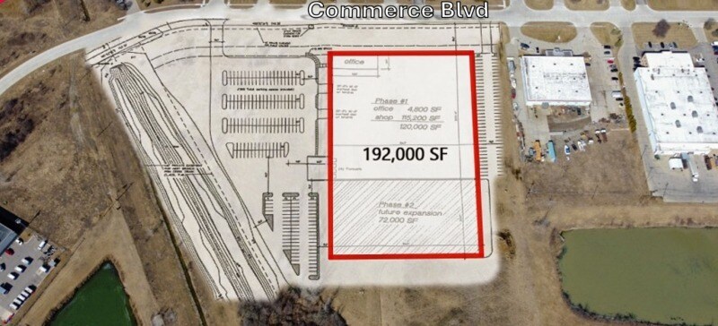 Primary Photo Of 30300 Commerce Blvd, Chesterfield Distribution For Lease