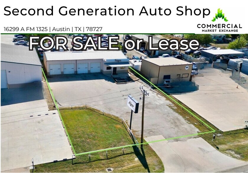 More Photos Of 16299 Fm 1325, Austin Auto Repair For Lease