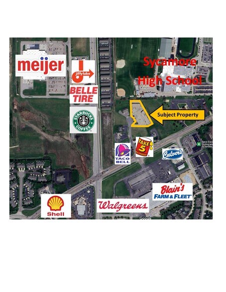 More Photos Of 610-630 Plaza Dr, Sycamore Storefront For Lease