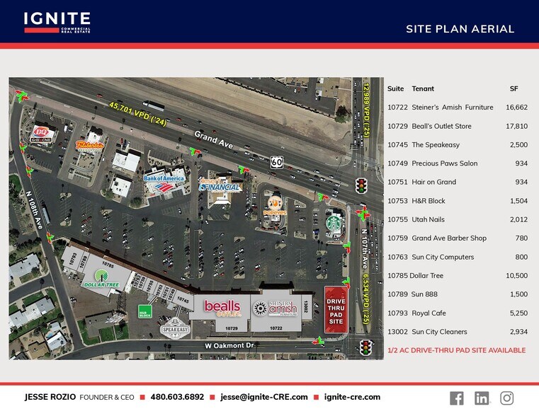 More Photos Of SWC of 107th Ave @ Grand Ave, Sun City Land For Sale