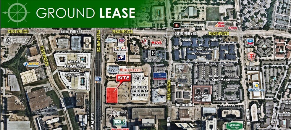 Primary Photo Of 13900 N Dallas Pky, Dallas Land For Sale