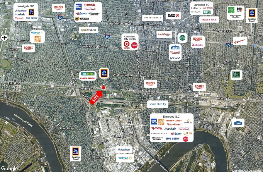 More Photos Of 5901 Airline Dr, Metairie Supermarket For Lease