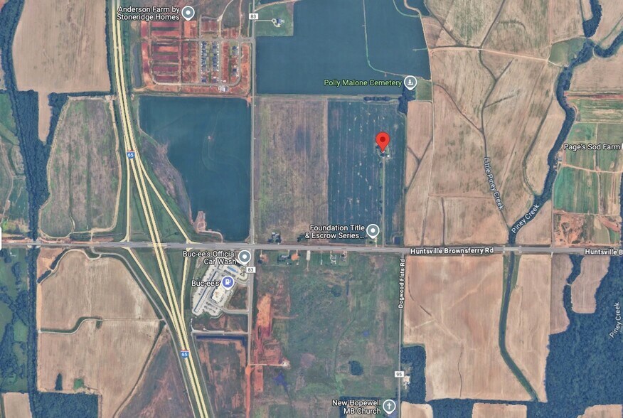 Primary Photo Of 22427 Huntsville Brownsferry Rd, Tanner Land For Sale