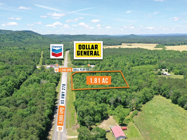 More Photos Of Across from 29 Ball Play Road, Piedmont Land For Sale