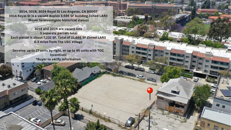 Primary Photo Of 3014 Royal St, Los Angeles Land For Sale