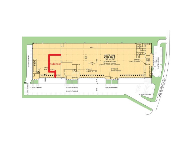 More Photos Of 1224-1230 Heil Quaker Blvd, La Vergne Distribution For Lease