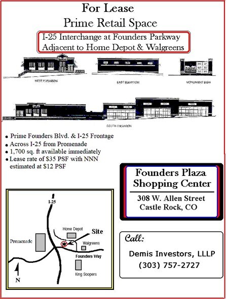 More Photos Of 300-342 W Allen St, Castle Rock General Retail For Lease