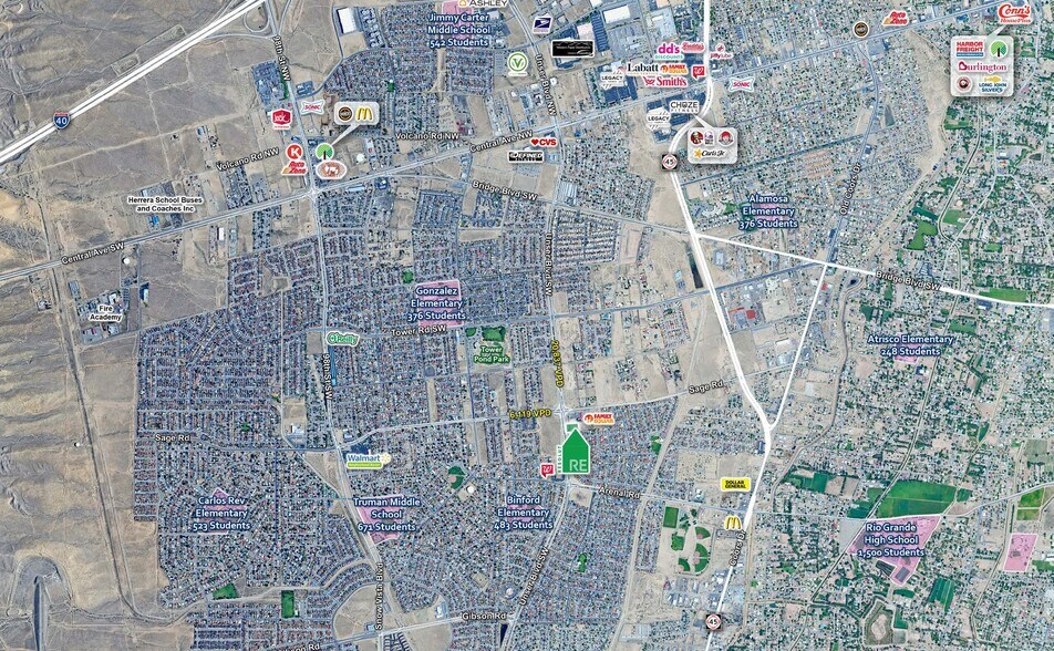 More Photos Of Unser @ Sage Rd, Albuquerque Land For Lease