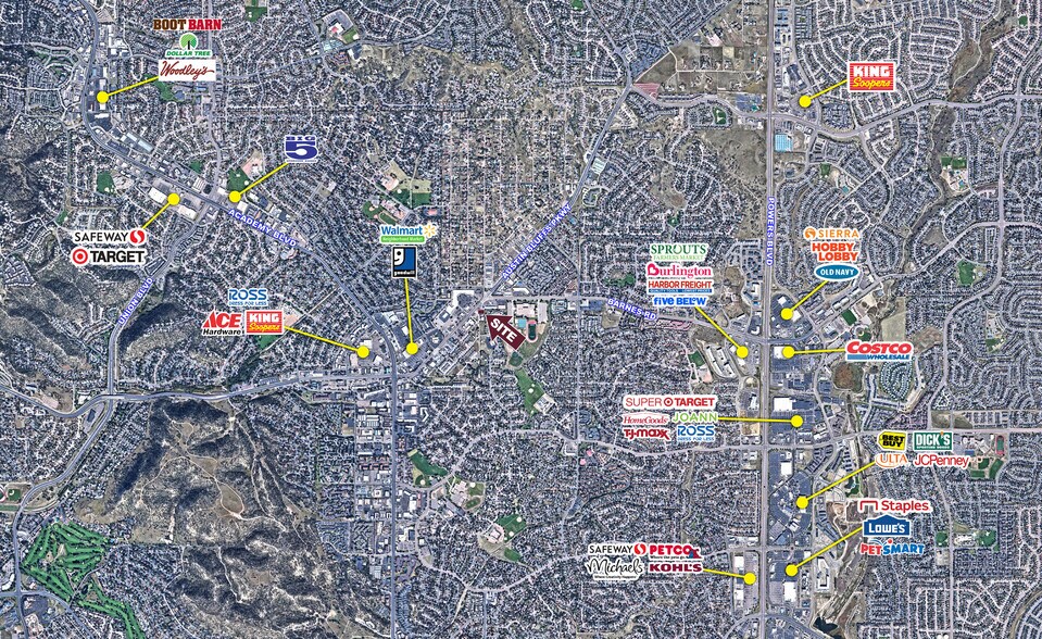 More Photos Of 4457 Austin Bluffs Pky, - LAND Land, Colorado Springs Land For Lease