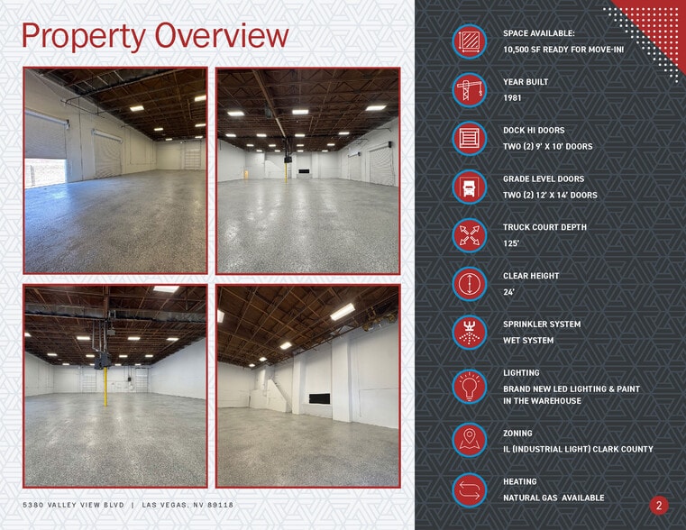More Photos Of 5380 S Valley View Blvd, Las Vegas Warehouse For Lease