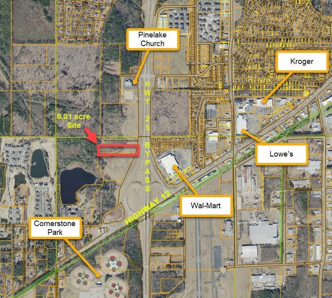 Primary Photo Of 6.01 acres W Side of Hwy 25, Starkville Land For Sale