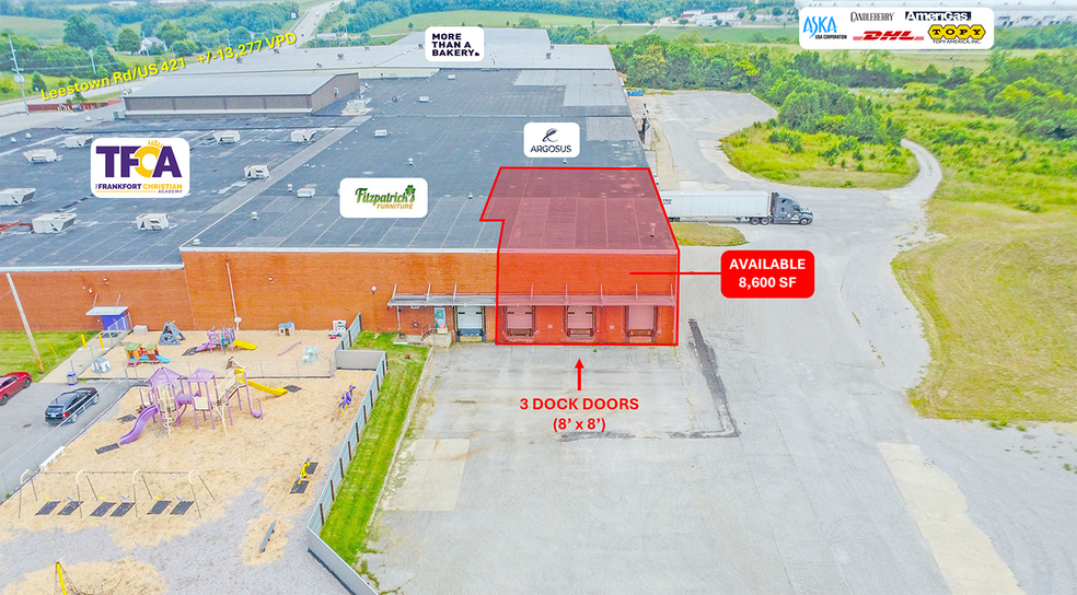 More Photos Of 1349 Leestown Rd, Frankfort Distribution For Lease