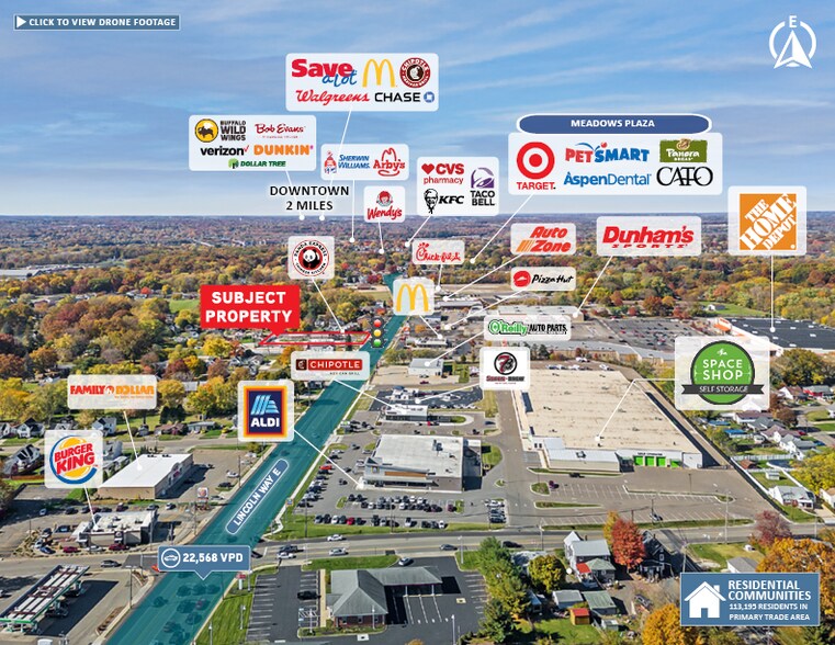 More Photos Of 2419 Lincoln Way E, Massillon Fast Food For Sale