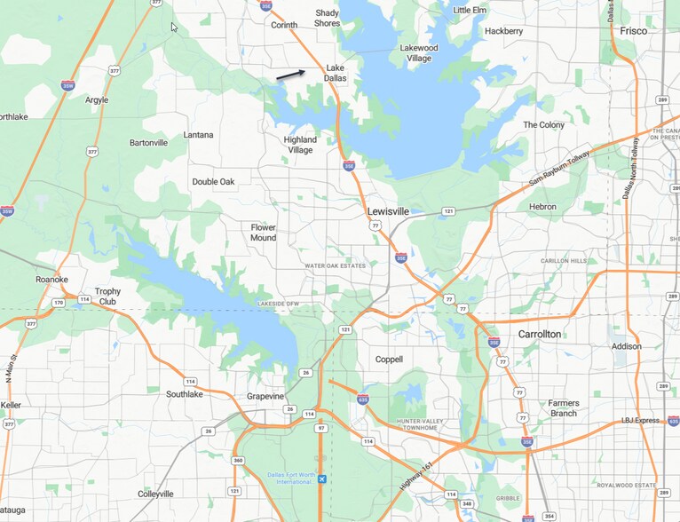 More Photos Of 3550 FM 2181, Hickory Creek Land For Sale