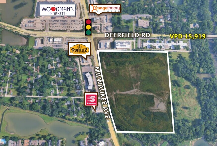 More Photos Of N Milwaukee Ave & Deerfield Parkway, Riverwoods Land For Sale