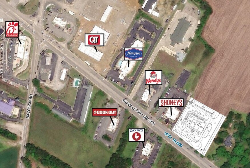 More Photos Of 2660 Paxville Hwy, Manning General Retail For Lease