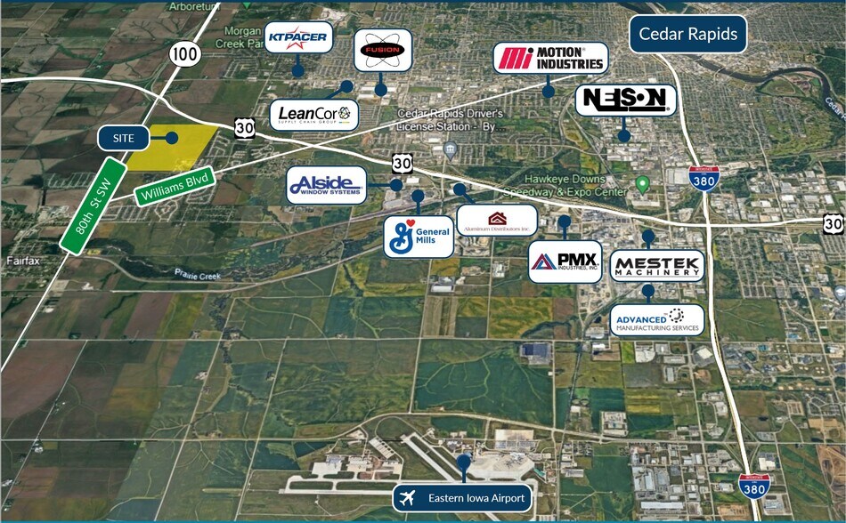 More Photos Of 2501 80th Street SW s, Cedar Rapids Warehouse For Lease