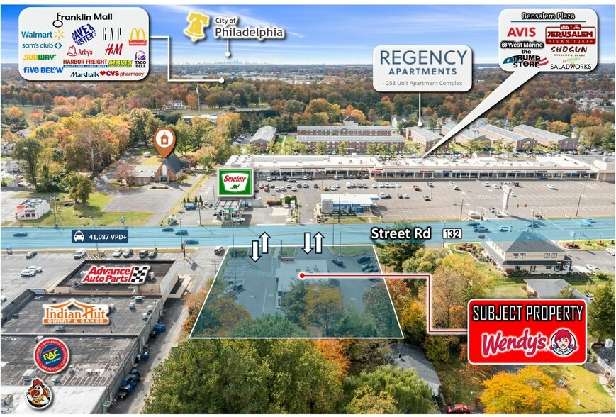 More Photos Of 2041 Street Rd, Bensalem Fast Food For Sale