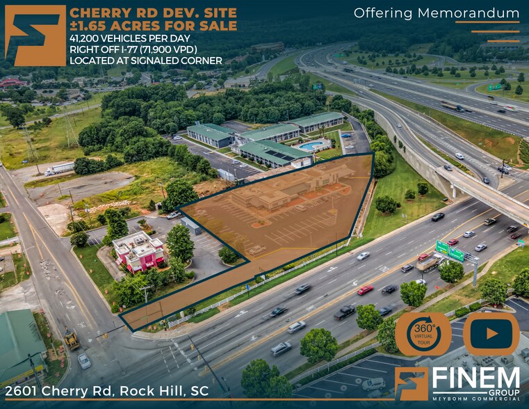 More Photos Of 2601 Cherry Rd, Rock Hill Land For Sale
